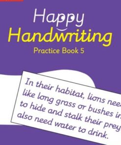 Happy Handwriting - Practice Book 5 - Annabel Gray - 9780008485849