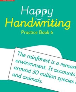 Happy Handwriting - Practice Book 6 - Stephanie Austwick - 9780008485856