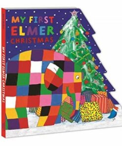 My First Elmer Christmas: Shaped Board Book - David McKee - 9781839130540