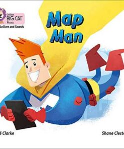Collins Big Cat Phonics for Letters and Sounds Band 01A/Pink A: Map Man (Big Book) - Zoe Clarke - 9780008417994