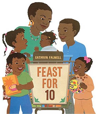 Feast for 10 Big Book - Cathryn Falwell - 9780544930308