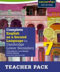 Complete English as a Second Language for Cambridge Lower Secondary Teacher Pack 7 - Chris Akhurst - 9780198378181