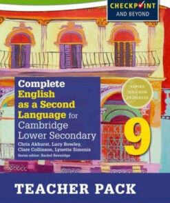 Complete English as a Second Language for Cambridge Lower Secondary Teacher Pack 9 - Chris Akhurst - 9780198378204