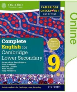 Complete English for Cambridge Lower Secondary Online Student Book 9 (First Edition) - Dean Roberts - 9780198378921