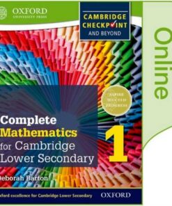 Complete Mathematics for Cambridge Lower Secondary Book 1: Online Student Book (First Edition) - Deborah Barton - 9780198379621