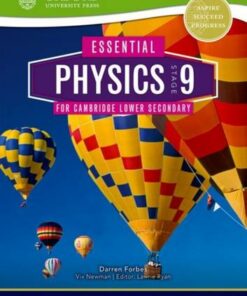 Essential Physics for Cambridge Lower Secondary Stage 9 Student Book - Lawrie Ryan - 9780198399926
