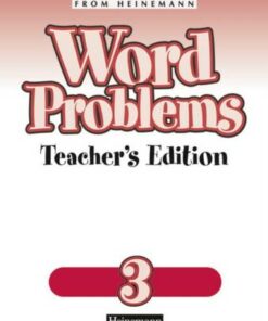Maths Plus Word Problems 3: Teacher's Book -  - 9780435208721