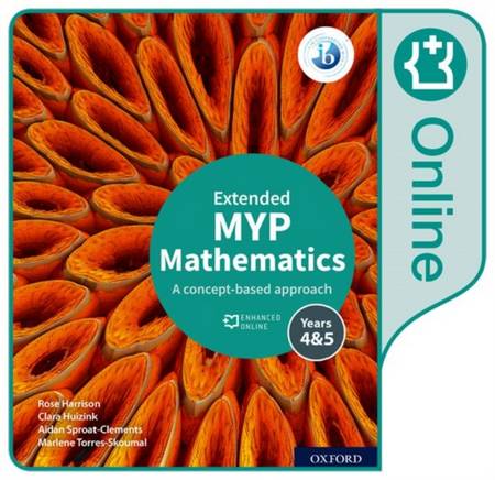MYP Mathematics 4&5 Extended Enhanced Online Course Book - Rose Harrison - 9781382010948