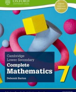 Cambridge Lower Secondary Complete Mathematics 7: Student Book (Second Edition) - Deborah Barton - 9781382018623
