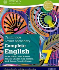 Cambridge Lower Secondary Complete English 7: Student Book (Second Edition) - Mark Pedroz - 9781382019156