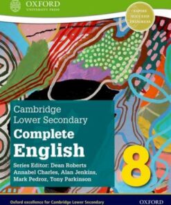 Cambridge Lower Secondary Complete English 8: Student Book (Second Edition) - Mark Pedroz - 9781382019279
