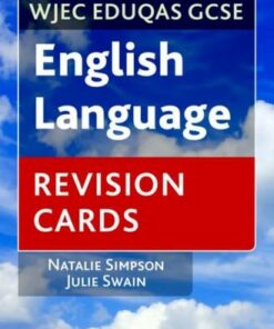 Eduqas GCSE English Language Revision Cards - Natalie Simpson - 9781382032445
