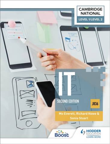 Level 1/Level 2 Cambridge National in IT (J836): Second Edition - Maureen Everett - 9781398352674