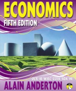 A Level Economics Student Book: Fifth edition - Alain Anderton - 9781405892353