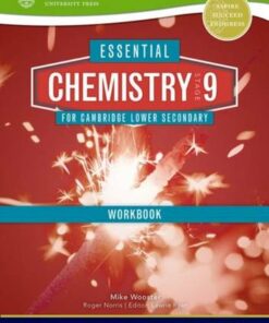Essential Chemistry for Cambridge Lower Secondary Stage 9 Workbook - Mike Wooster - 9781408520741