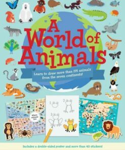 A World of Animals: Learn to draw more than 175 animals from the seven continents! - Rimma Zainagova - 9781600588785