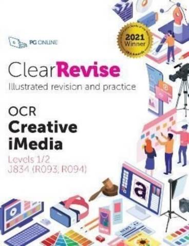 ClearRevise OCR Creative iMedia Levels 1/2 J834 - PG Online - 9781910523278