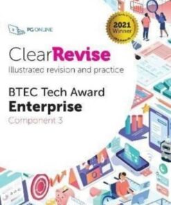ClearRevise BTEC Tech Award Enterprise Component 3 - PG Online - 9781910523391