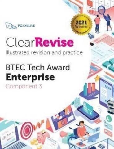 ClearRevise BTEC Tech Award Enterprise Component 3 - PG Online - 9781910523391