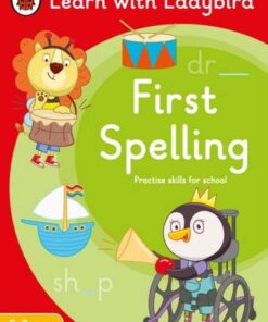 First Spelling: A Learn with Ladybird Activity Book 5-7 years: Ideal for home learning (KS1) - Ladybird - 9780241515228