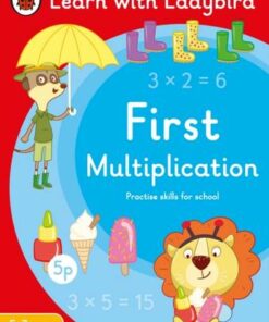 First Multiplication: A Learn with Ladybird Activity Book 5-7 years: Ideal for home learning (KS1) - Ladybird - 9780241515426