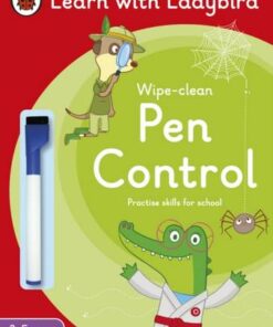 Pen Control: A Learn with Ladybird Wipe-Clean Activity Book 3-5 years: Ideal for home learning (EYFS) - Ladybird - 9780241515563