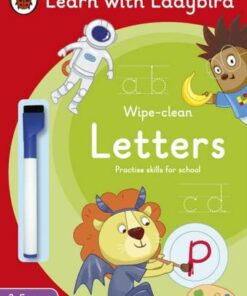 Letters: A Learn with Ladybird Wipe-Clean Activity Book 3-5 years: Ideal for home learning (EYFS) - Ladybird - 9780241515600