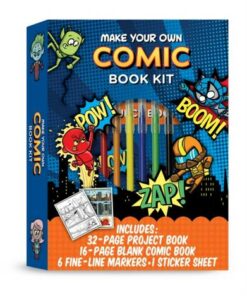 Make Your Own Comic Book Kit: A step-by-step guide for learning to draw comic book characters and making your own comic book - Spencer Brinkerhoff III - 9780785840886