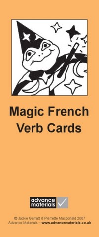 Magic French Verb Cards Flashcards (8): Speak French more Fluently! - Jackie Garratt - 9780954769536