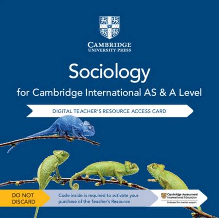 Cambridge International AS & A Level Sociology Digital Teacher's Resource Access Card - Caroline O'Neill - 9781108458030