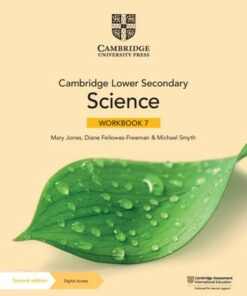 Cambridge Lower Secondary Science Workbook 7 with Digital Access (1 Year) - Mary Jones - 9781108742818