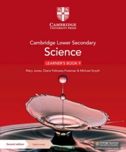 Cambridge Lower Secondary Science Learner's Book 9 with Digital Access (1 Year) - Mary Jones - 9781108742863