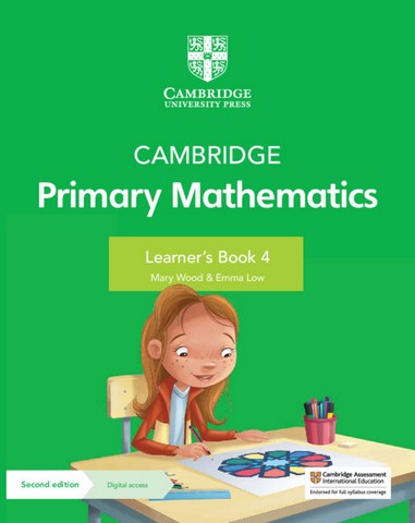 Cambridge Primary Mathematics Learner's Book 4 with Digital Access (1 Year) - Mary Wood - 9781108745291