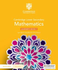 Cambridge Lower Secondary Mathematics Learner's Book 7 with Digital Access (1 Year) - Lynn Byrd - 9781108771436