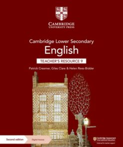Cambridge Lower Secondary English Teacher's Resource 9 with Digital Access - Patrick Creamer - 9781108782166