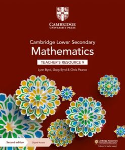 Cambridge Lower Secondary Mathematics Teacher's Resource 9 with Digital Access - Lynn Byrd - 9781108783897