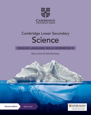 Cambridge Lower Secondary Science English Language Skills Workbook 8 with Digital Access (1 Year) - Mary Jones - 9781108799058