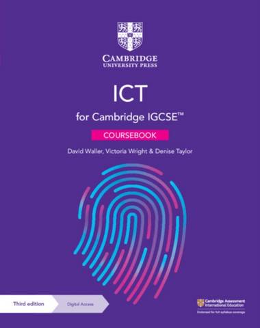 Cambridge IGCSE (TM) ICT Coursebook with Digital Access (2 Years) - David Waller - 9781108901093