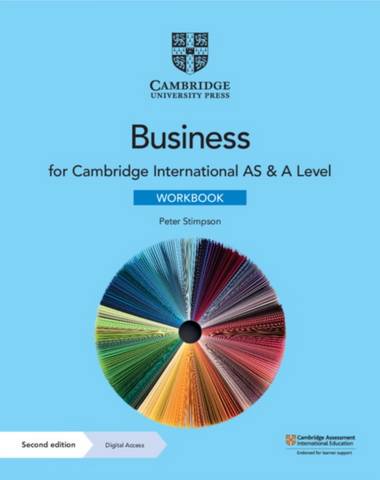 Cambridge International AS & A Level Business Workbook with Digital Access (2 Years) - Peter Stimpson - 9781108926003