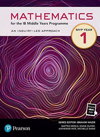Pearson Mathematics for the Middle Years Programme Year 1 -  - 9781292367408