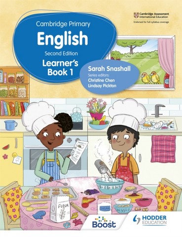 Cambridge Primary English Learner's Book 1 Second Edition - Sarah Snashall - 9781398300200