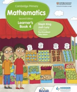 Cambridge Primary Mathematics Learner's Book 4 Second Edition - Josh Lury - 9781398301023