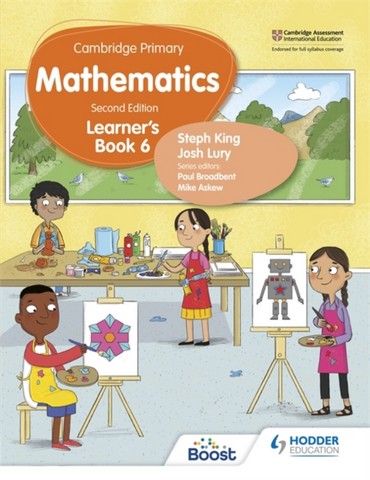 Cambridge Primary Mathematics Learner's Book 6 Second Edition - Josh Lury - 9781398301108