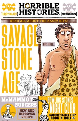 Savage Stone Age (newspaper edition) - Terry Deary - 9780702319105