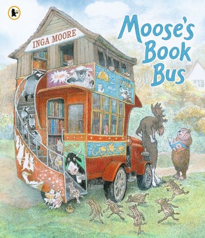 Moose's Book Bus - Inga Moore - 9781529504200