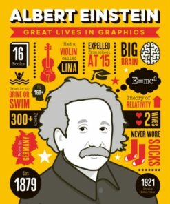 Great Lives in Graphics: Albert Einstein -  - 9781787081215
