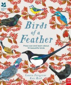 National Trust: Birds of a Feather: Press out and learn about 10 beautiful birds - Kate Read - 9781839942723