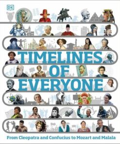 Timelines of Everyone: From Cleopatra and Confucius to Mozart and Malala - DK - 9780241413005