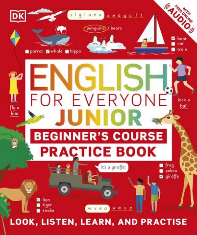 English for Everyone Junior Beginner's Practice Book: Look