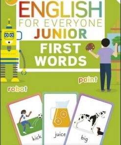 English for Everyone Junior First Words Flash Cards - DK - 9780241525678